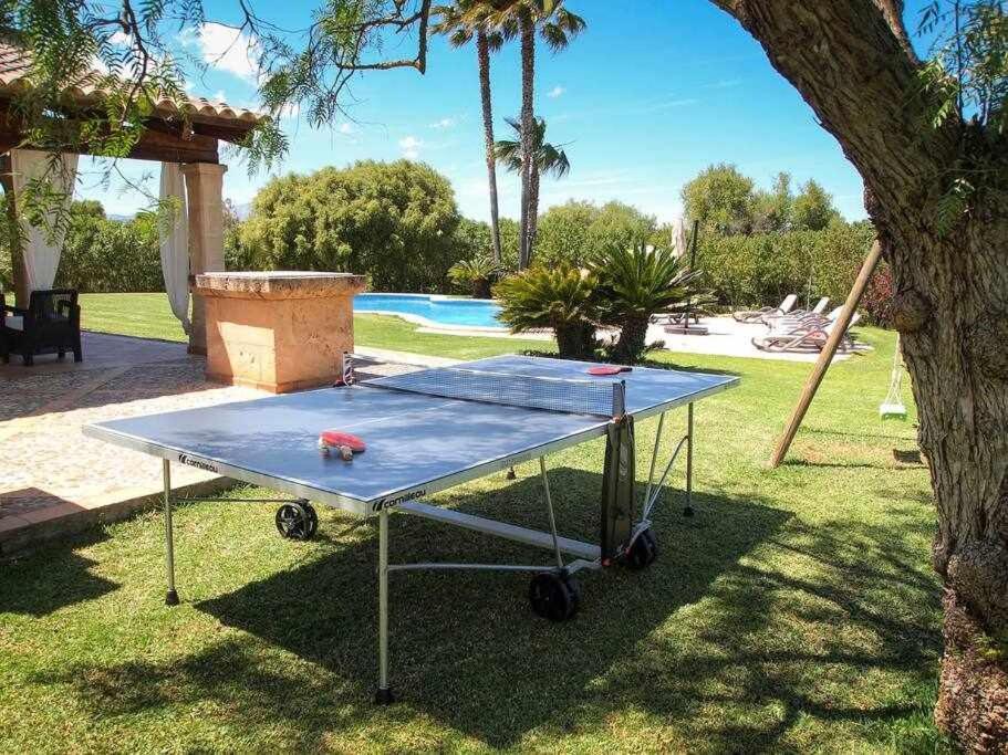 Ciclismo Y Golf Junto A La Playa Finca Son Sant Marti Gran Villa Muro Eksteriør billede