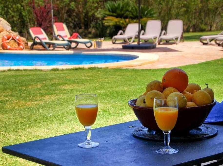 Ciclismo Y Golf Junto A La Playa Finca Son Sant Marti Gran Villa Muro Eksteriør billede