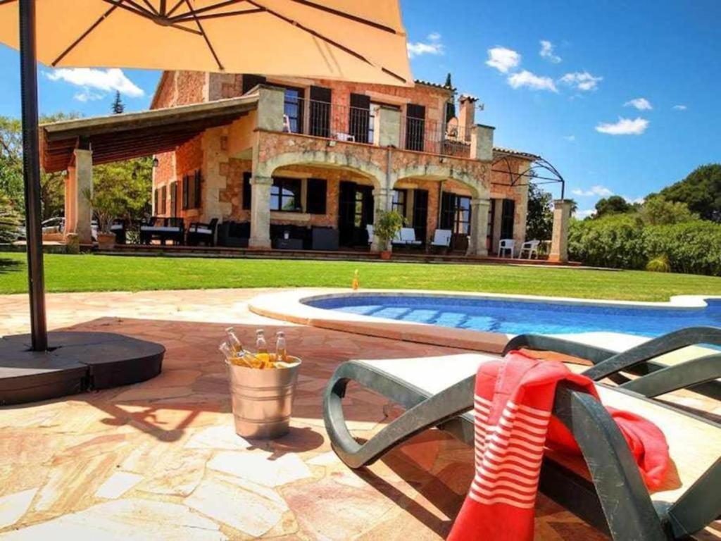 Ciclismo Y Golf Junto A La Playa Finca Son Sant Marti Gran Villa Muro Eksteriør billede