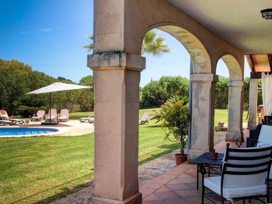 Ciclismo Y Golf Junto A La Playa Finca Son Sant Marti Gran Villa Muro Eksteriør billede